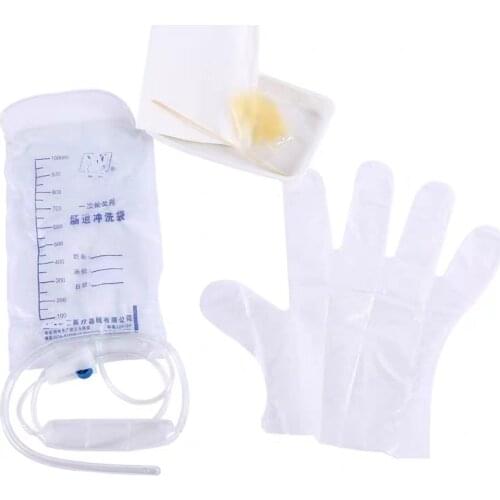 Disposable PVC Enema Bag Pack Kit