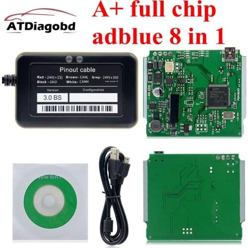 Full Chip Adblue 9 in 1 Adblue Emulation Adblue 8 in 1 Universal Adblue Emulato For Many Types Trucks Free Shipping