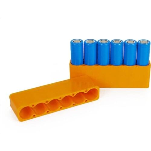 Lithium Battery Fixture Single Row Double-sided 18650 Battery Spot Welding Fixer Battery Pack Fast Welding Fixed Bracket