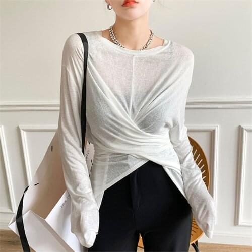 Женские хлопковые футболки SPECALDFY China At AliExpress