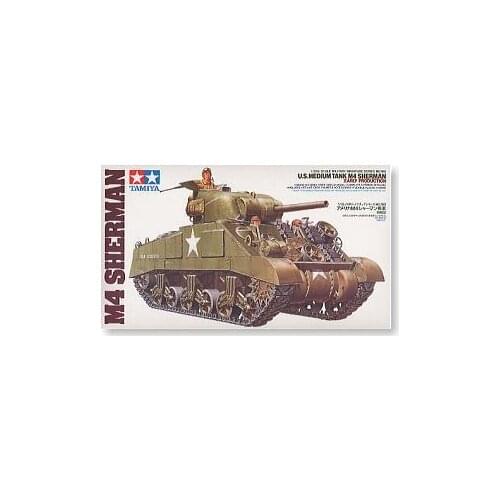 TAMIYA 1/35 scale models 35190 M4 "Sherman" chariot pre-welding body size