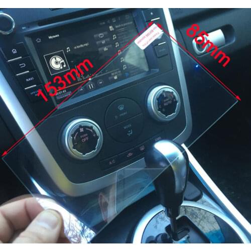 153x85MM Universal Tempered Glass Screen Protecor for Podofo 2 din Car Multimedia Player 7010B Audio Stereo radio 7" HD MP5