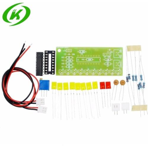 1 PCS Electronic diy kit LM3915 Audio Level Indicator DIY Kit Electronic Production Suite Good