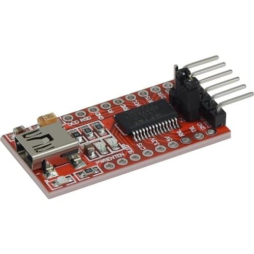 1pcs FTDI FT232RL USB to TTL Serial Converter Adapter Module 5V and 3.3V For Arduino Hot Worldwide 4.9