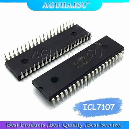 1pcs/lot Line ICL7107 ICL7107CPL ICL7107CPLZ DIP40 original authentic