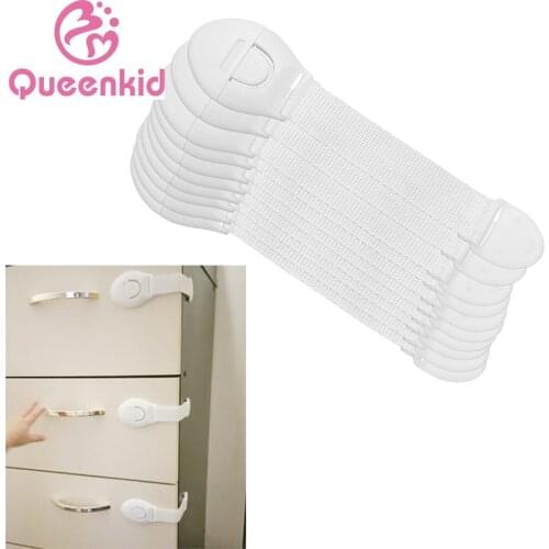 10Pcs/Lot Child Lock Protection Of Children Locking Doors For Childrens Safety Kids Safety Plastic Protection Safety Lock