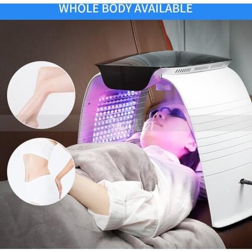 2021 High Quality PDT Light Therapy Hot Cold Nano Spray Water Winkles Removeal Skin Rejuvenation Skin Care Beauty Instrutment