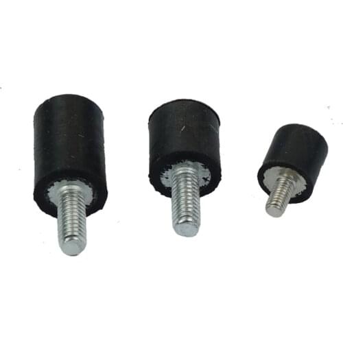 4PCS M6 M8 Rubber Shock Absorber Anti Vibration Mounts Shock Absorber Replaces Dowel Anti Pads Flat Silentblock Base Block
