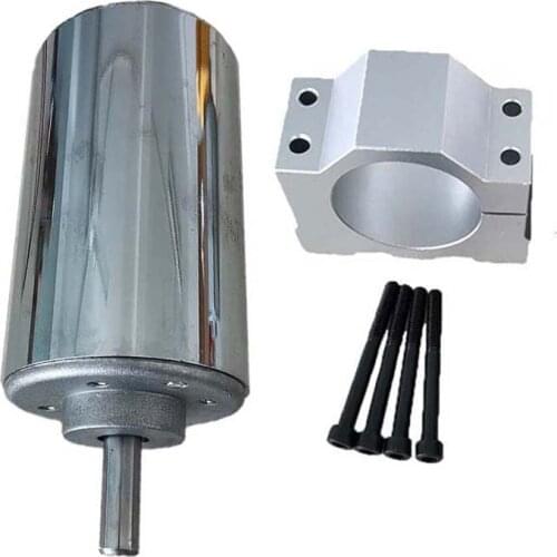 48V 200W 300W 400W 500W Spindle Engraving Machine Spindle Motor Air-Cooling cnc Spindle DC Motor + 1pcs 52mm Clamp