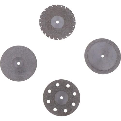 Diamond Dental Ultra-thin Double Sided Sand Cutting Disc With Mandrel For Separating Polish Ceramic Teeth Whitening