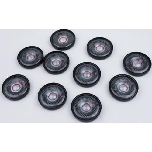 50mm Speaker Unit Hifi Headset Driver Headphone Repair Parts 32ohm Neodymium Speaker Unit 10PCS