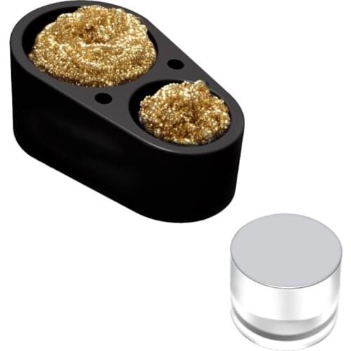 Soft Silicone Tin Slag Box Solder Nozzle Tin Remover Home Office Decoration DIY Work Used for Cleaning Soldering Iron