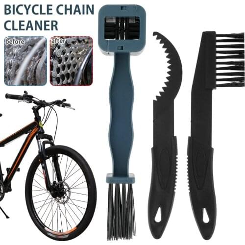 Bike Cleaning Kit Bicycle Cycling Chain Cleaner Scrubber Brushes Mountain Bike Wash Tool Set Bicycle Repair Tools Accessories