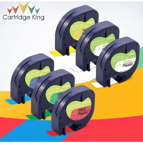 6PK Comb Set Compatible for Dymo LT Tapes 12267 91201 91202 91203 91204 91205 Label Printer for LT-100H LT-100T Plus QX50 XM XR