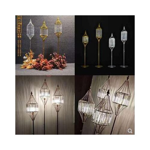 New wedding props tie yi film birdcage road lead wedding stage catwalk decoration pendant air pendant