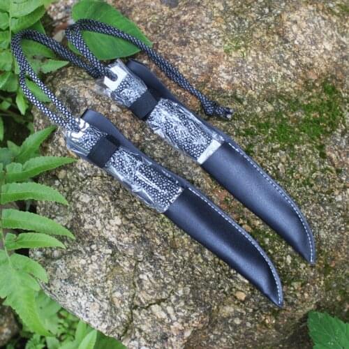 Fixed Blade Outdoor Survival Knife Hunting Self-defense Folding Knives Pocket Fruit Cutter Meat Cleaver EDC Tools