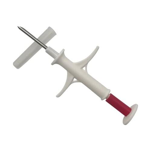 Fdx-b Disposable Syringe Sterile for cats Pet Microchip 2*12mm Rfid Animal Id Injector UNIT X80
