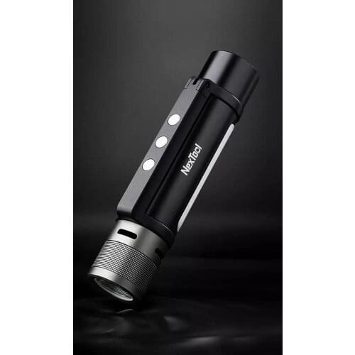 Youpin NexTool 6 in 1 USB Rechargeable Flashlight 240m IPX4 Waterproof LED Flashlight Type-C Searching Torch for Camping