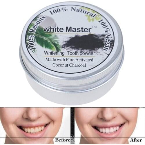 1pcs Black Tooth Powder Teeth Whitening Powder Black Bamboo Charcoal Powder Activated Coal of Pure Tooth Powder Whitening