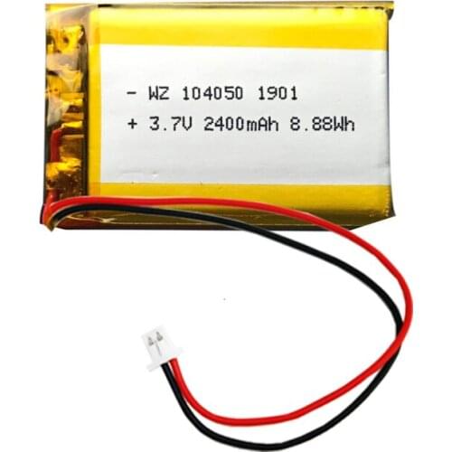 104550-2000mah mobile power battery polymer battery 3.7V rechargeable lithium polymer battery
