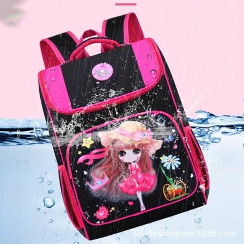 Princess cartoon Kids Backpacks Children School Bags Girls Orthopedic Backpack schoolbag Primary School backpack Kids mochila