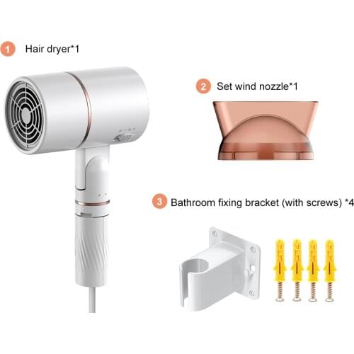 1000W Super Power Hair Dryer Foldable Hairdryer Salon Dryer Hot &Cold Dry Hair Negative Ionic Hammer Blower Electric Hair Dryer