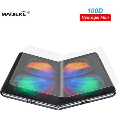 100D Front Back Hydrogel Film for Samsung Galaxy Fold 2 2nd TPU Screen Protector for Samsung Galaxy Z Fold 3 nano Film