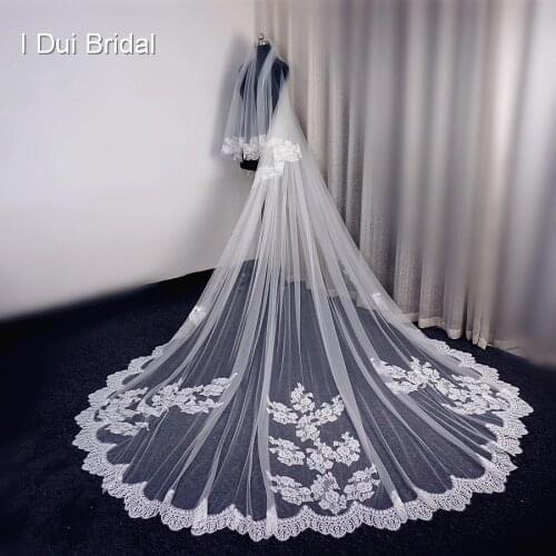 I DUI Bridal Wedding Lace Veils
