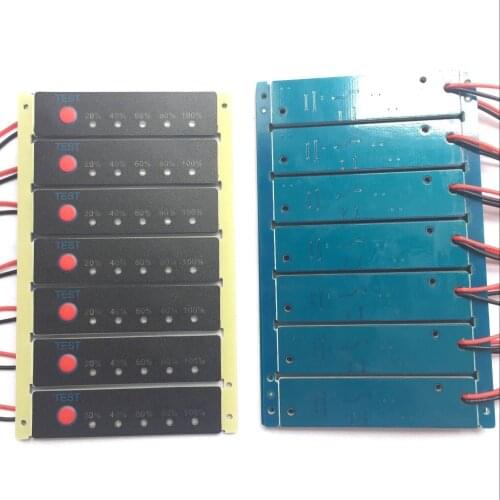 2S~16S and 19S LiFePO4 Battery Packs Battery Capacity Indicator Meter Power Level Tester Module Display Board Panel