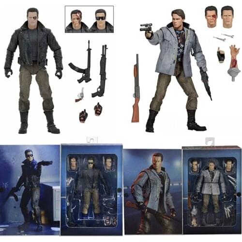 The Arnold Terminator 2 Judgment Day T-800 Action Figure Collectible Model Toy 18cm