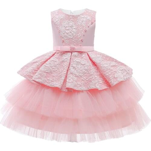 Kids Princess Dress For Girls Wedding Elegant Party Tutu Prom Gown Children Birthday Pageant Formal Dresses 3 10 Years Vestidos