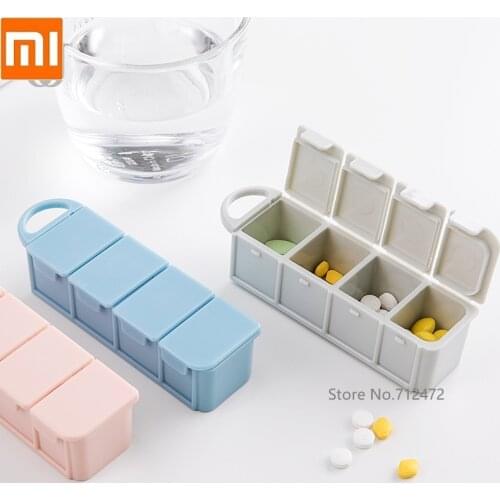 Portable Packing kit Travel distribution Carry Mini medicine box Pill storage box drug Packing box