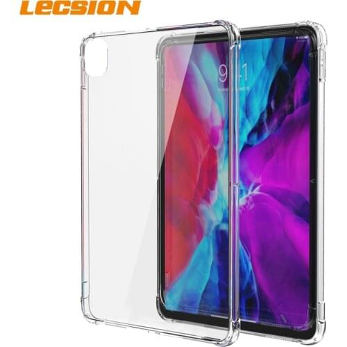 Anti-fall Clear Case For 2015 2017 2018 2020 iPad Air 4 iPad Pro 11''12.9 Inch Soft Flexible Silicon Transpare Cover Ultra Thin