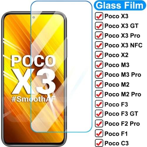 QSEHPO Screen Protectors For Xiaomi POCO X3 NFC