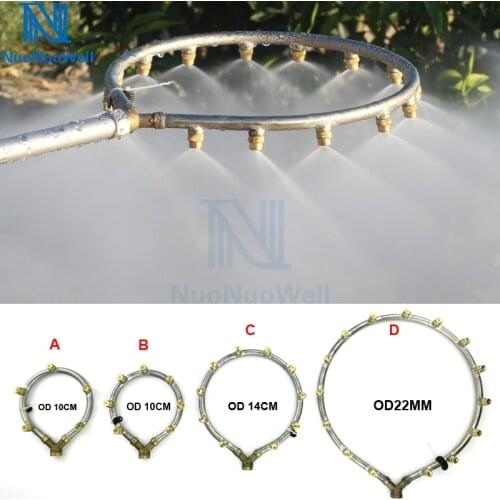 M14 *1.5MM Agricultural Insecticide Sprayer Ring Stainless Steel Atomizing Adjustable Nozzle Garden Dedust Humidify Sprinkler