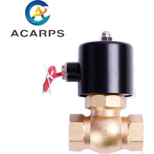 High Temperature Brass Steam Solenoid Valve 24v 1/2 Normally Closed 220v 110v