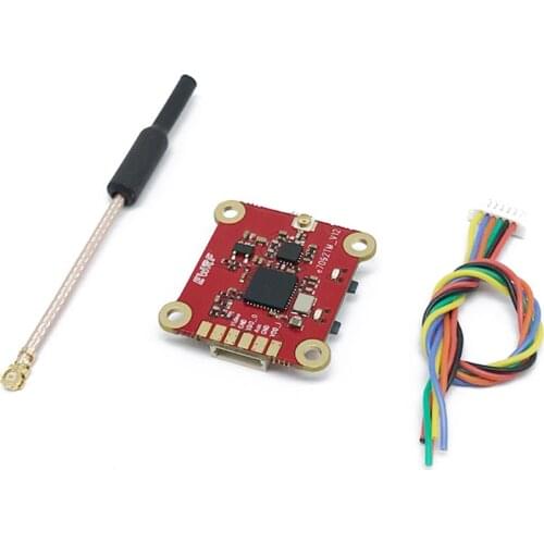 EWRF 7092TM Pro 5.8G 40CH 25/200/500mW Power Adjustable U.FL FPV Transmitter Pitmode OSD Configuring VTX for RC FPV Drone
