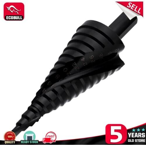 4-32mm Step Drill 4-32mm Bit HSS Spiral step drill for steel titanium step drill bits Grooved Step Conical Cone For Power Tools