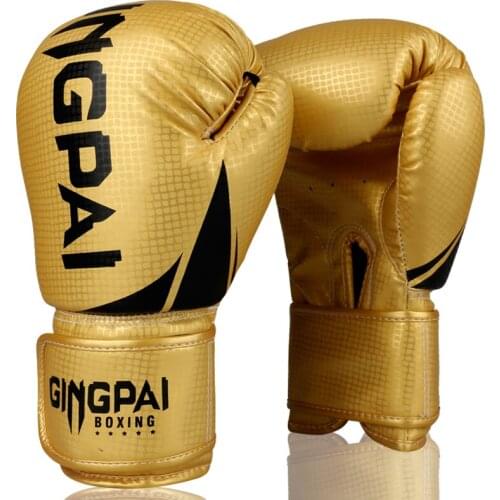Boxing Gloves Men Women Training PU Sanda Kickboxing Mitts Muay Thai Fighting Sandbags Guantes De Boxeo Fitness Kickboxing Glove