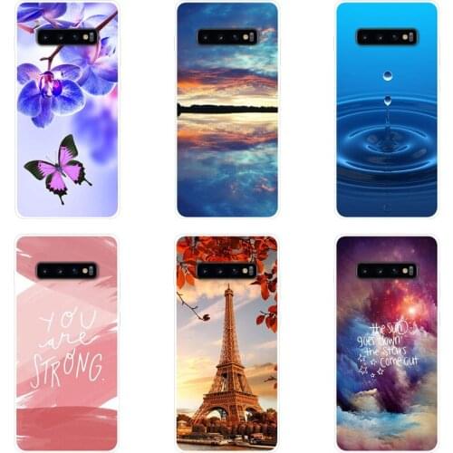 For Samsung Galaxy S10 Case S10Plus Case Silicone TPU Protective Cute Cover Soft Phone Case For Samsung S10 Plus S 10 10Plus