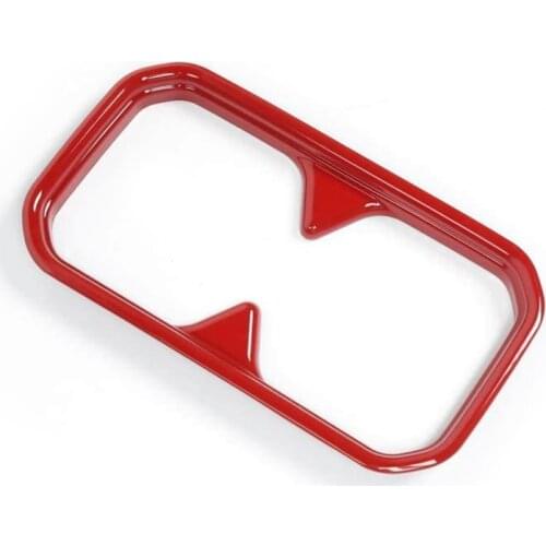 For Suzuki Jimny 2019 2020 Car Inner Front Row Water Cup Holder Cover Trim Frame Accessories