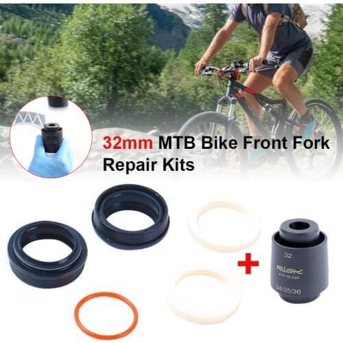 Front Fork Repair Kit Dust Seal Installation Tool O-ring Seal Dustproof Oil Seal Foam Gasket 32 ​​mm Mountain Bike Accessories
