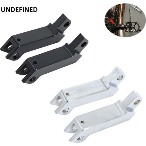 Motorcycle Male Mount Foot Pegs Support Extension Bracket for Harley Sportster 883 Softail Fatboy Dyna Chopper Bobber Universal