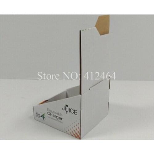 Small Cardboard Display Boxes Custom,Paper Carton Custom Display Box,Paper Cardboard Counter Display ( DX-077)