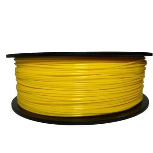Nisay PETG Filament 1.75MM Dark Yellow 3D Printer Consumables, 1kg (2.2lbs), Dimensional Accuracy +/- 0.03 mm Fit Most Printer