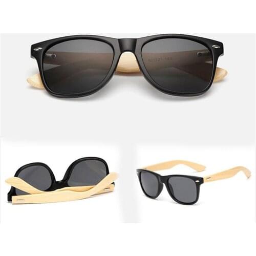 New Bamboo Frame Vintage Sunglasses Wooden Men Women Retro Summer Glasses