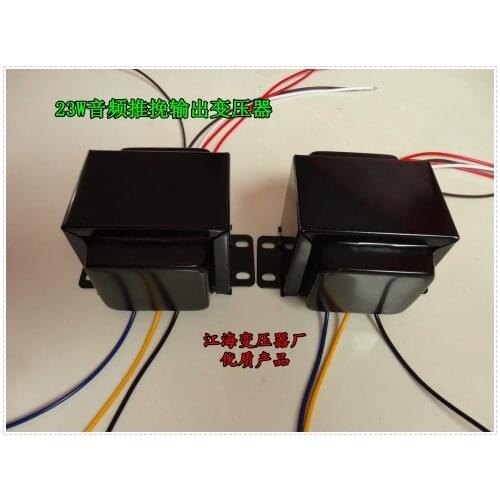 Latest arrival23w tube push-pull 6P1 6P6P/6V6 6P14 FU29 6AQ5 6F6 tube amp output audio transformers 10k output of 0-4-8 Ohm 1pcs