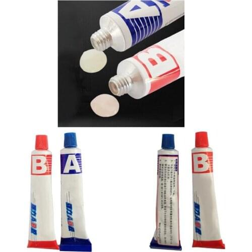 Industrial Heat Resistance Cold Weld Metal Repair Paste Metal Paste Cream 2pcs Glue Set Universal Home Accessories