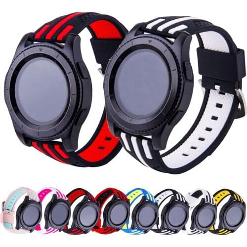 22mm Silicone Watchband Bracelet Strap For Huami Amazfit GTR 47 Pace Stratos 2 2s Replacement Smart Watch Accessories Sport band