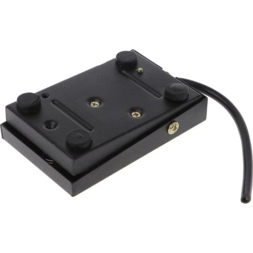 AC 250V 10A Heavy Duty Metal Momentary Electric Power Antislip Foot Pedal Switch